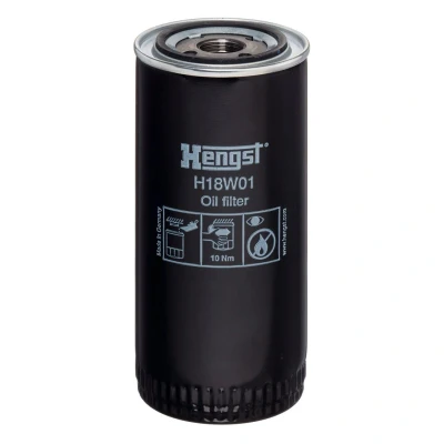 Billede af HENGST filter H18W01 Oliefilter 1 12 UNF Påskruet