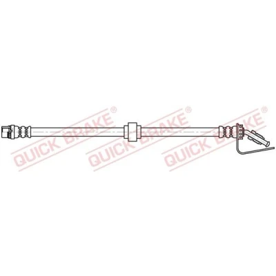 Billede af QUICK BRAKE 32.124 Bremseslange 571 M10x1