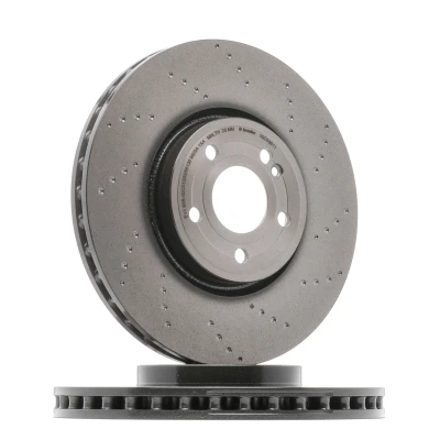 Billede af BREMBO 09.D986.11 Bremseskiver 330 30 5 indvendigt ventileret coatet højkarboniseret med skruer MERCEDES BENZ: A klasse, B GLB