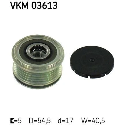 Billede af SKF VKM 03613 Friløbskobling 40,5