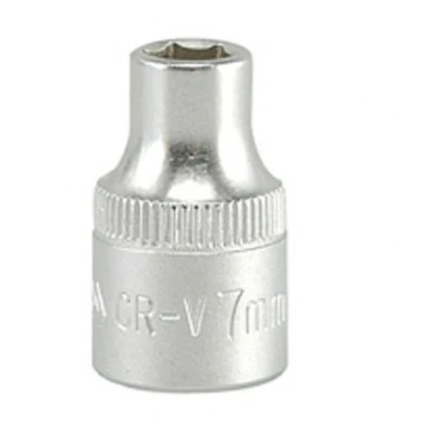 Billede af YATO YT 3802 Skraldenøgleindsats (Hexagon) DIN 3121 7 Krom vanadium stål
