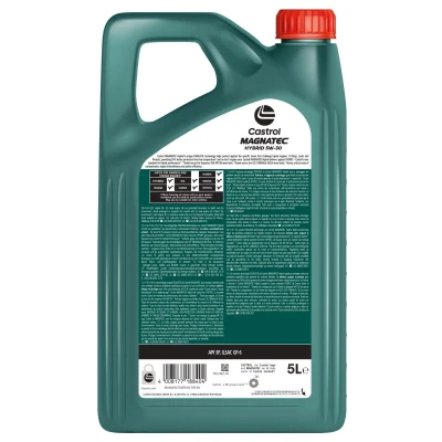 Billede af Castrol Magnatec Hybrid 5W 30 5l Motorolie 15F701 HYUNDAI: i20 I Hatchback, i30 II Stationcar, KIA: RIO 3, cee‘d Stationcar