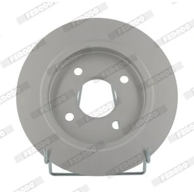 Billede af FERODO PREMIER Coat+ disc DDF281C Bremseskiver 253 10 4 fuldstændigt coatet uden skruer FORD: FIESTA 6, 5, Focus Mk1 Hatchback