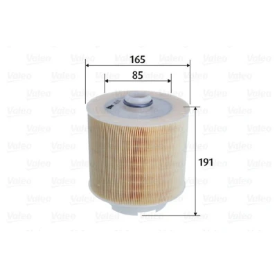 Billede af VALEO 585760 Luftfilter 191 165 Filterindsats AUDI: A6 C6 Avant, Sedan, Allroad