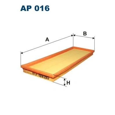 Billede af FILTRON AP 016 Luftfilter 29 156 436 Filterindsats FORD: FIESTA 2, ESCORT 4, 3