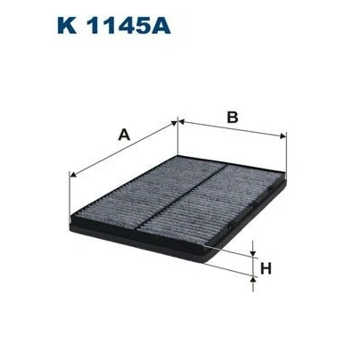 Billede af FILTRON K 1145A Kabinefilter Aktivkulfilter 388 275 30 ROVER: 75, 75 Tourer