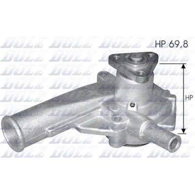 Billede af DOLZ F137 Vandpumpe FORD: FIESTA 3