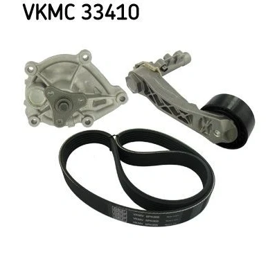 Billede af SKF VKMC 33410 Vandpumpe + kileremssæt med pakninger