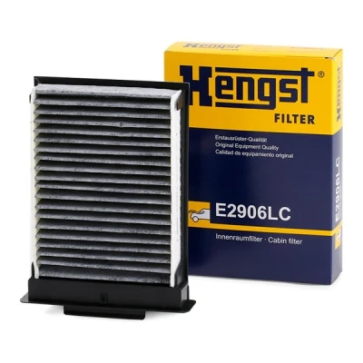 Billede af HENGST FILTER E2906LC Kabinefilter Aktivkulfilter 181 138 44 TOYOTA: Aygo, PEUGEOT: 107 Hatchback, CITROËN: C1 I