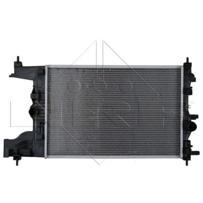 Billede af NRF 53155 Radiator Aluminium 580 382 16 med boring til sensor Loddet køleripper OPEL: Zafira B, CHEVROLET: Cruze Sedan, Hatchback