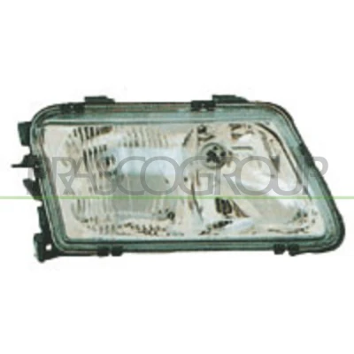 Billede af PRASCO AD0164923 Forlygter højre H7, H4 uden indstillingsmotor for LWR AUDI: A3 Hatchback