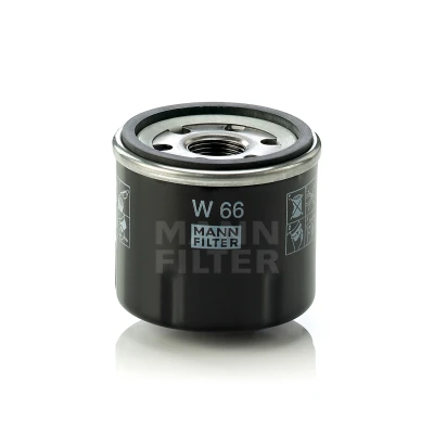 Billede af MANN filter W 66 Oliefilter M 20 X 1.5 Påskruet RENAULT: TWINGO 2, CLIO 3, DACIA: LOGAN MCV SANDERO 2