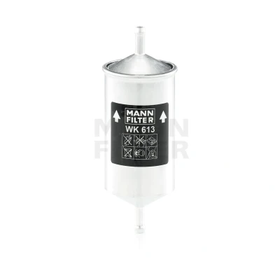 Billede af MANN FILTER WK 613 Brændstoffilter Ledningsfilter 8 OPEL: Rekord E1 Sedan, Vectra A Kadett E CC, PEUGEOT: 205 II Hatchback, 106 Hatchback