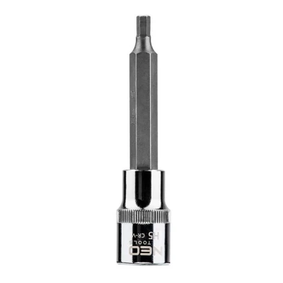 Billede af NEO TOOLS 08 780 Skraldenøgleindsats (Hexagon) 1/2tommer 7422 H5 Krom vanadium stål, Værktøjsstål indre sekskant