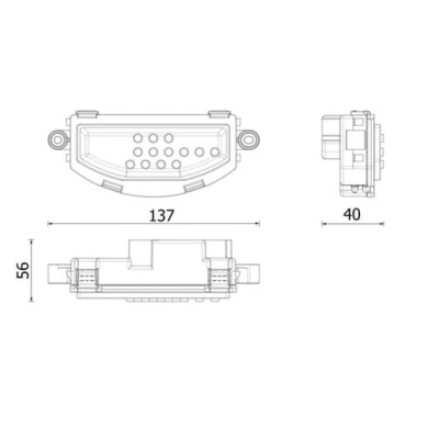 Billede af Regulator, kabineventilator MAHLE ORIGINAL ABR 166 000P