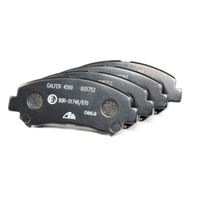 Billede af ATE 13.0460 5752.2 Bremseklodser Ekskl. slidadvarselskontakt NISSAN: Qashqai / Qashqai+2 I, 2, X Trail