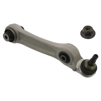 Billede af FEBI BILSTEIN 43758 Bærearm med låsemøtrik bære /styreled, leje højre foraksel, bag krydsarm Aluminium 19 BMW: 5 GT, 7