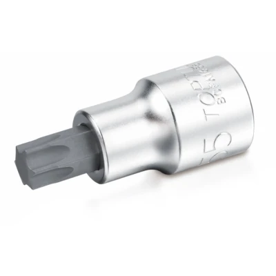 Billede af TOPTUL BCFA0825 Skraldenøgleindsats (Hexagon) 1/4 T25 Krom vanadium stål Torx