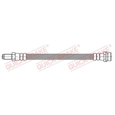 Billede af QUICK BRAKE 37.054 Bremseslange 254 M10x1 FORD: Transit Mk6 Van