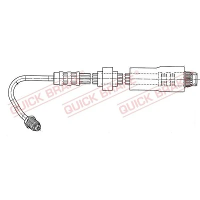 Billede af Bremseslange QUICK BRAKE 37.929