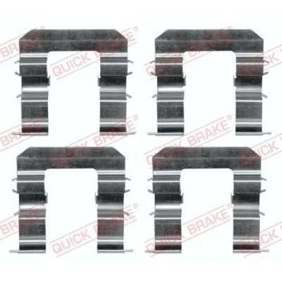 Billede af QUICK BRAKE 109 1735 Tilbehørssæt, skivebremsebelægning KIA: RIO 2, FIAT: Punto II Hatchback
