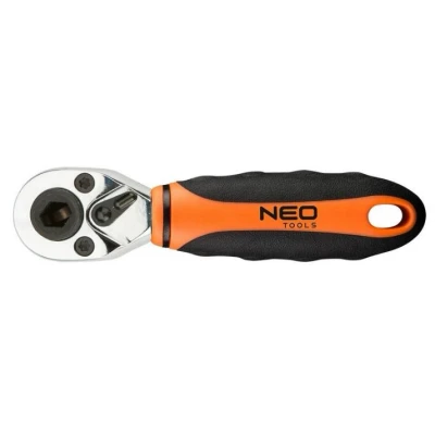 Billede af NEO TOOLS 08 501 Omskiftelig skralde 72 6,3 (1/4&quot;)mm (tommer) 105mm Krom vanadium stål