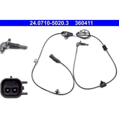 Billede af ATE 24.0710 5020.3 ABS Sensor 1841 OPEL: Insignia A Sports Tourer, Hatchback
