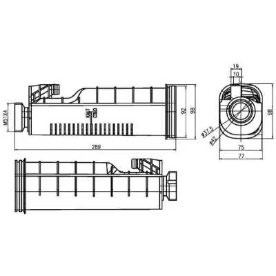 Billede af MAHLE ORIGINAL CRT 114 000S Ekspansionsbeholder BMW: 5 Touring, 3 Compact