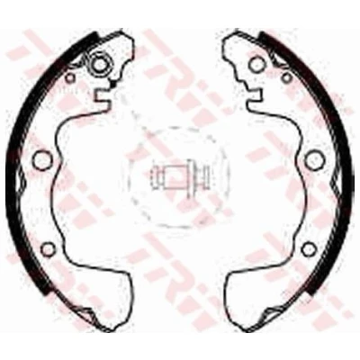 Billede af TRW GS8508 Bremsebakker 180 30 SUMITOMO