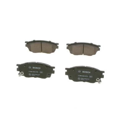 Billede af BOSCH 0 986 494 078 Bremseklodser Low Metallic med indbygget slidsensor anti knirke plade MAZDA: 6 Hatchback, Sedan