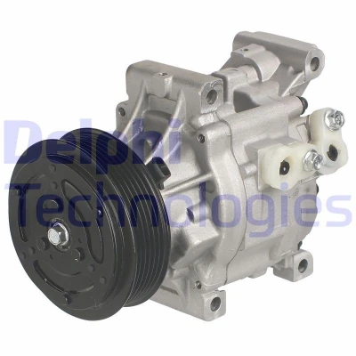 Billede af DELPHI TSP0159331 Kompressor Denso SCSC6 PAG 46 med kompressorolie FIAT: Grande Punto Hatchback, 500 Hatchback