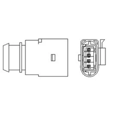 Billede af MAGNETI MARELLI 466016355039 Lambdasonde opvarmet 4 AUDI: A6 C6 Avant, A4 B7 Sedan