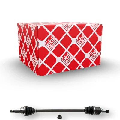 Billede af FEBI BILSTEIN 184613 Trækaksel højre foraksel med møtrik TOYOTA: Aygo, CITROËN: C1 I, PEUGEOT: 107 Hatchback