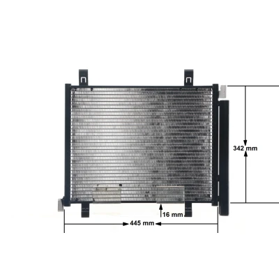 Billede af MAHLE ORIGINAL AC 747 000S Kondensator med tørrer 15 13,7 405 VOLKSWAGEN: up! Hatchback, SKODA: Citigo, SEAT: Mii