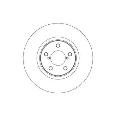 Billede af Bremseskive TRW DF4639