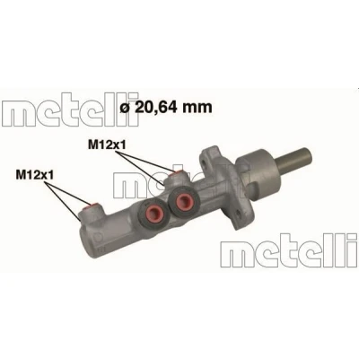 Billede af CIFAM 202 493 Bremsehovedcylinder 20,64 Aluminium VOLKSWAGEN: Polo IV Hatchback