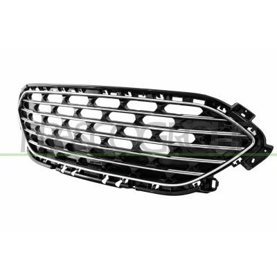 Billede af PRASCO FD8082021 Kølergitter chrom/sort med ramme