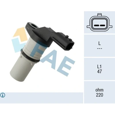 Billede af FAE 79317 Impulsensor 2 Induktiv RENAULT: TWINGO 2, Clio III Grandtour