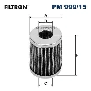Billede af FILTRON PM 999/15 Brændstoffilter Filterindsats