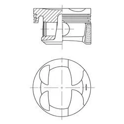 Billede af Stempel KOLBENSCHMIDT 41705600