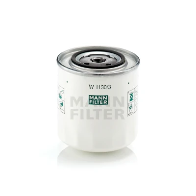 Billede af MANN filter W 1130/3 Oliefilter 3/4 16 UNF med en returløbs stop ventil Påskruet VOLVO: V70 2, I, 850 Stationcar