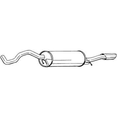 Billede af BOSAL 282 175 Lydpotte AUDI: A4 B5 Sedan