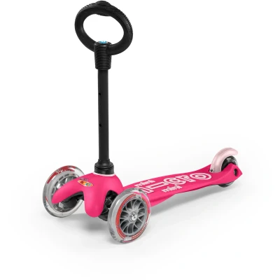 Billede af Micro Løbehjul Trehjulet Mini 3 i 1 Deluxe, Lyserød
