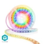 Billede af SmartLife fuld farve LED Strip Wi Fi Flerfarvet 5000 mm IP65 700 lm Android / IOS