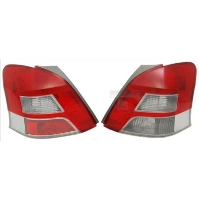 Billede af TYC 11 11474 2 Baglygter venstre LED uden lampeholder, med TOYOTA: Yaris II Hatchback