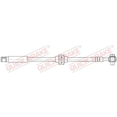 Billede af QUICK BRAKE 50.202X Bremseslange 490 M10x1 OPEL: Insignia A Sports Tourer