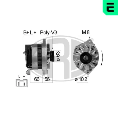 Billede af ERA 210092A Generator 14V 90A