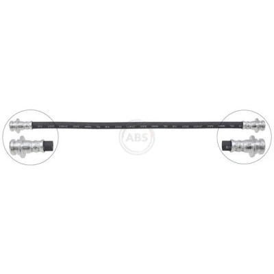 Billede af A.B.S. SL 5255 Bremseslange 385 INN M10x 1.0 SUZUKI: Jimny SUV