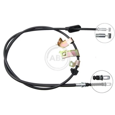 Billede af A.B.S. K12097 Håndbremsekabel 1820 Skivebremse HONDA: CIVIC 8 Hatchback