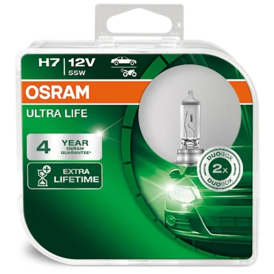 Billede af OSRAM 64210ULT HCB Pære, fjernlys H7 12V 55w 3800K Halogen CITROËN: C4 I Hatchback, C5 II Stationcar, C3 II, PEUGEOT: 208 307 SW